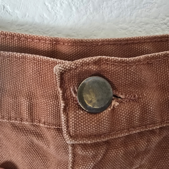 Lykke Wullf Women's‎ Size XS Rust Sandi Wide Leg 100% Cotton Pants *Flaws - Picture 3 of 12